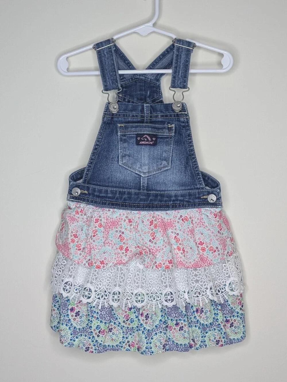 Jordache Denim Colorful Jumper 5T